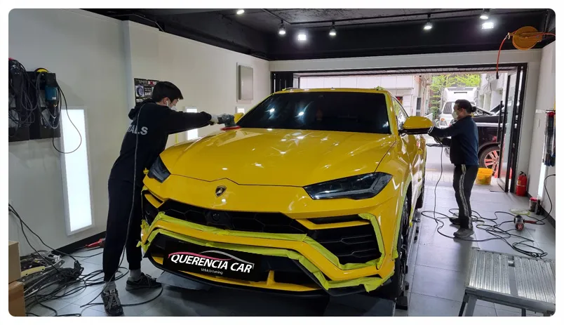 Lamborghini Urusのガラスコーティング事例｜費用目安・仕上がり 施工写真 1-3
