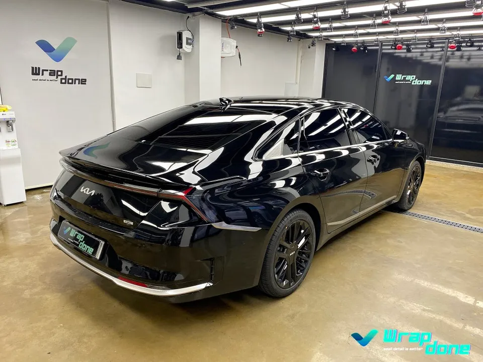 Kia K8 vinyl wrap - Kia K8 Vinyl Wrap Review: Cost & Results photo 3