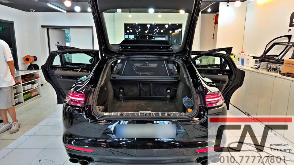 Porsche Panamera window tinting - Porsche Panamera Window Tinting Review: Zenith IR Film photo 4