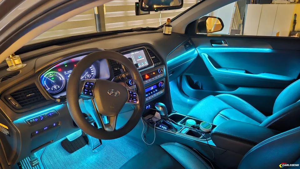 Hyundai Sonata LF ambient lighting - Hyundai Sonata LF Ambient Lighting Review — Enhanced Interior Moo photo 5