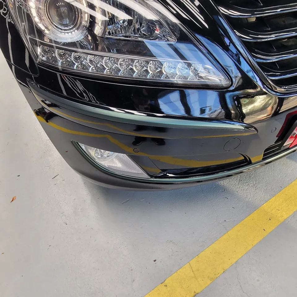 Hyundai Equusのカーラッピング事例 施工写真 2-2
