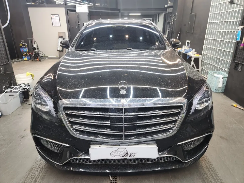 Mercedes-Benz S-Class PPF施工事例｜費用目安・仕上がり 施工写真 2