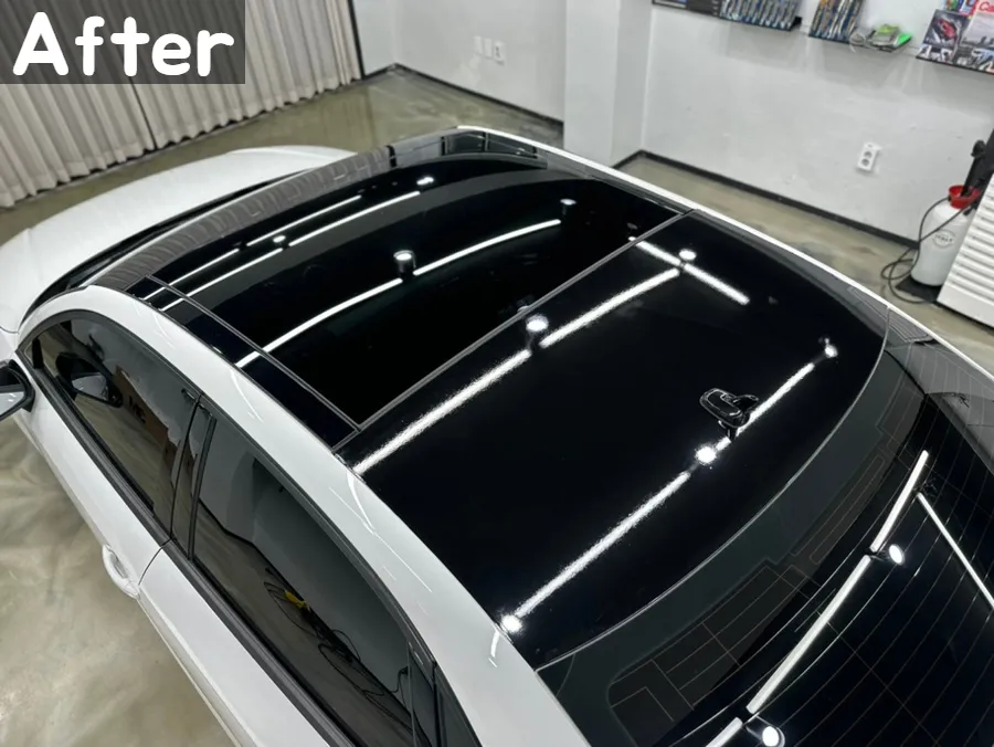 Audi A3のカーラッピング事例 施工写真 4