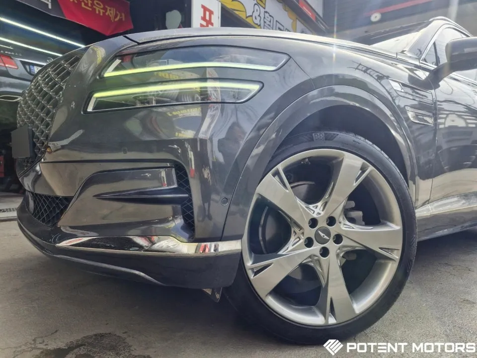 Genesis GV80 wheel repair - Genesis GV80 Wheel Repair Review - Hyper Silver Restoration photo 5