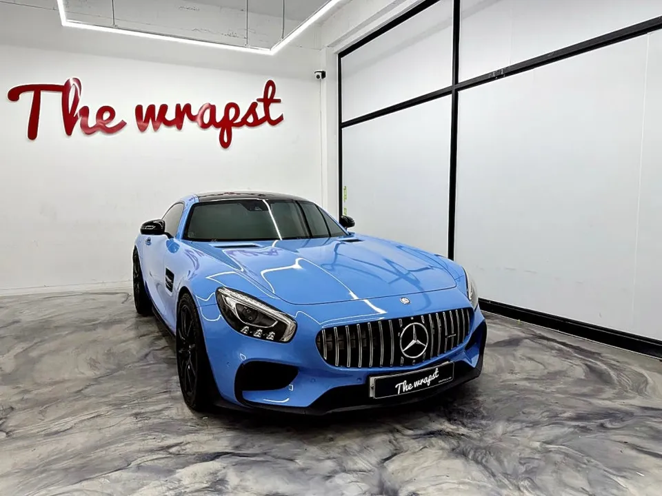 Mercedes-Benz AMG GTS PPF施工事例|費用目安・仕上がり 施工写真 4-1