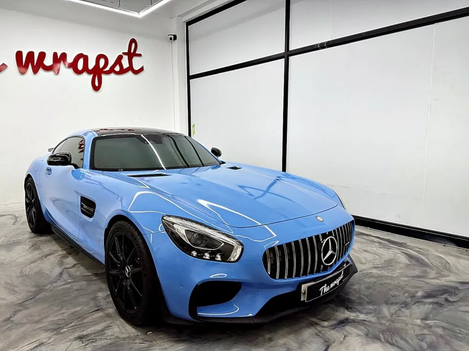 Mercedes-Benz AMG GTS PPF施工事例|費用目安・仕上がり 施工写真 2-2