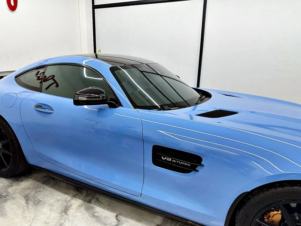 Mercedes-Benz AMG GTS PPF施工事例|費用目安・仕上がり 施工写真 4-2