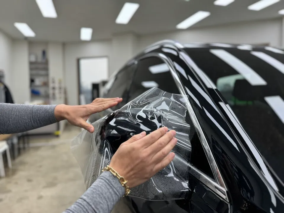 Genesis GV80 PPF施工事例｜費用目安と仕上がり 施工写真 1-2