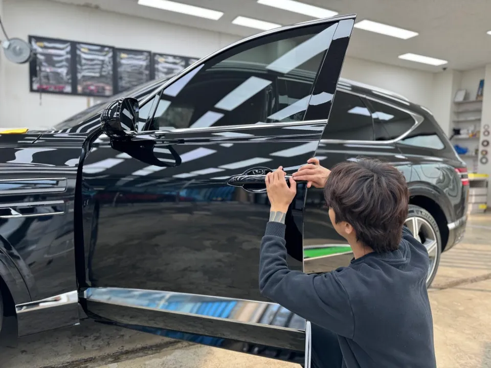 Genesis GV80 PPF施工事例｜費用目安と仕上がり 施工写真 3-3