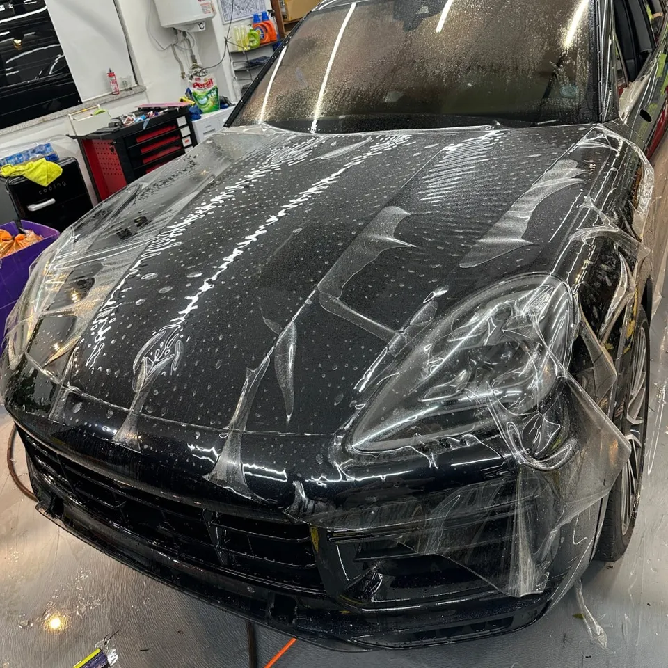 Porsche Cayenne PPF施工事例|費用目安と仕上がり 施工写真 2-2