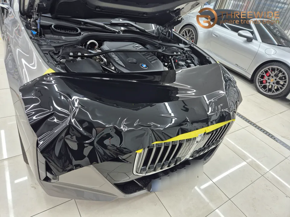 BMW 7 Seriesのカーラッピング事例|費用目安・仕上がり 施工写真 3-2