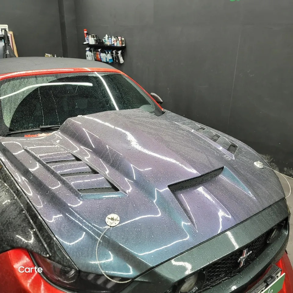 Ford Mustangのカーラッピング事例｜費用目安・仕上がり 施工写真 3-2