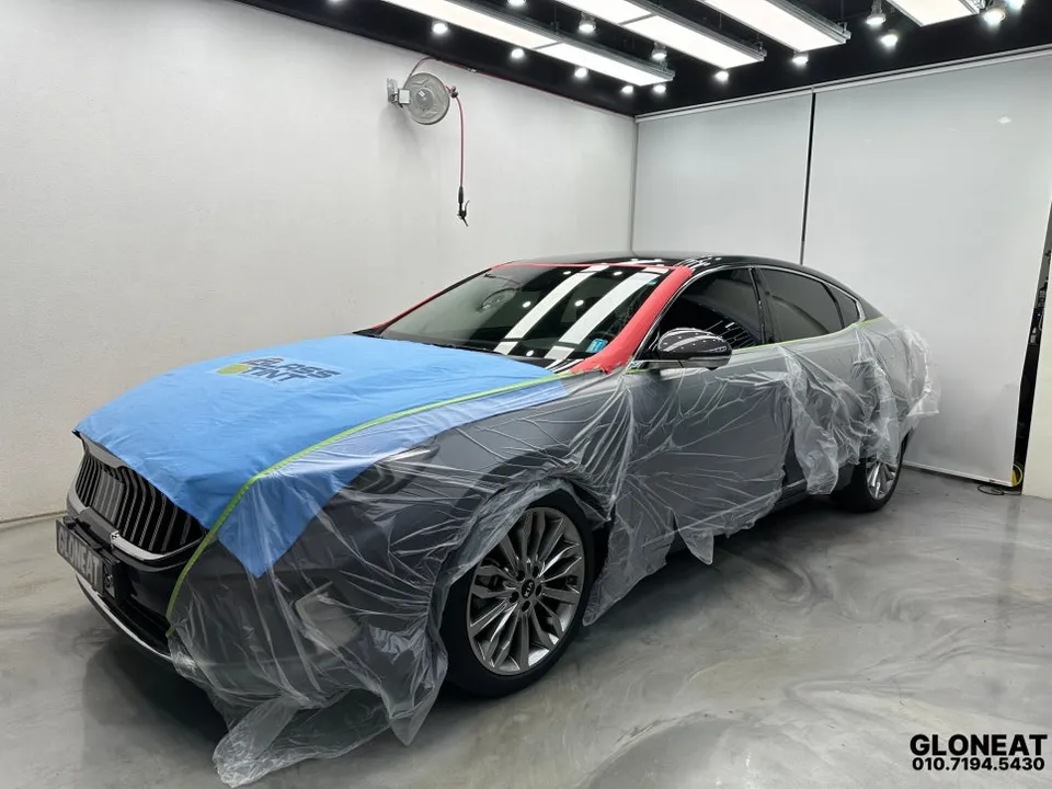 Kia K7 Premierのカーフィルム施工事例|費用目安・仕上がり 施工写真 3-2