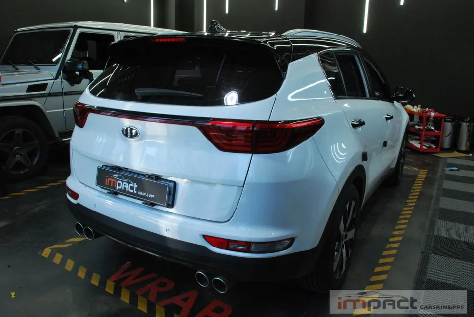 Kia Sportage QLのカーラッピング事例|費用目安・仕上がり 施工写真 3-2