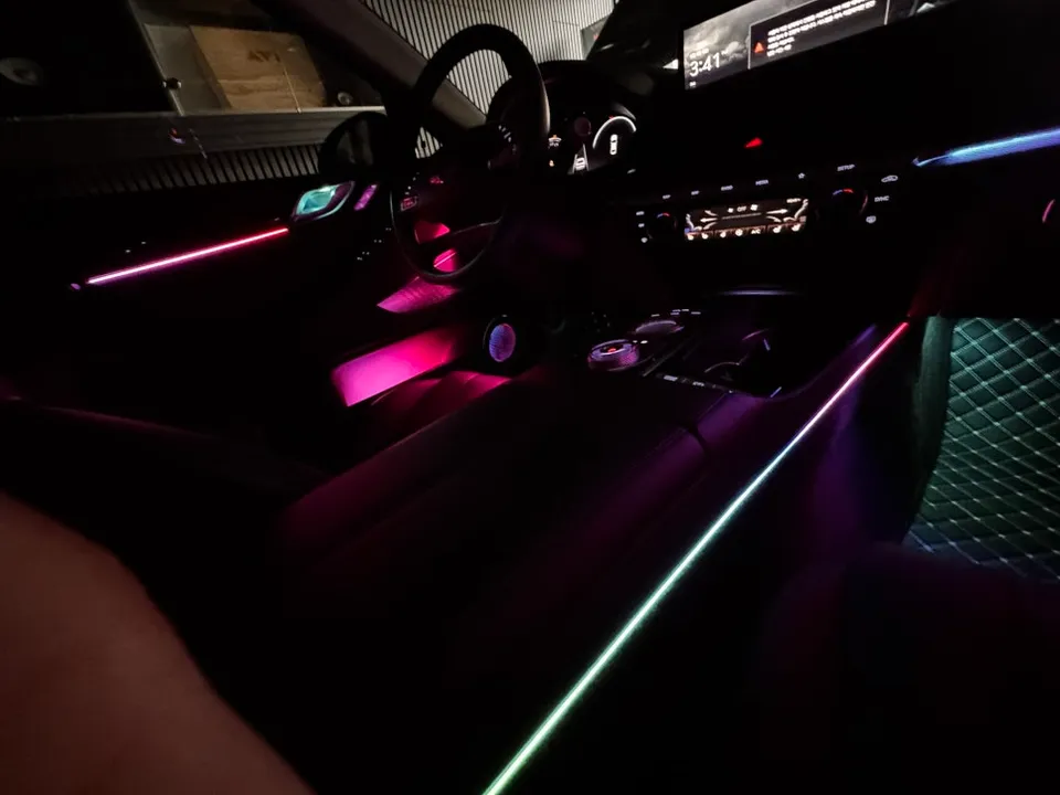 Genesis G80 ambient lighting - Genesis G80 Ambient Lighting Review — More Luxurious Than OEM photo 4
