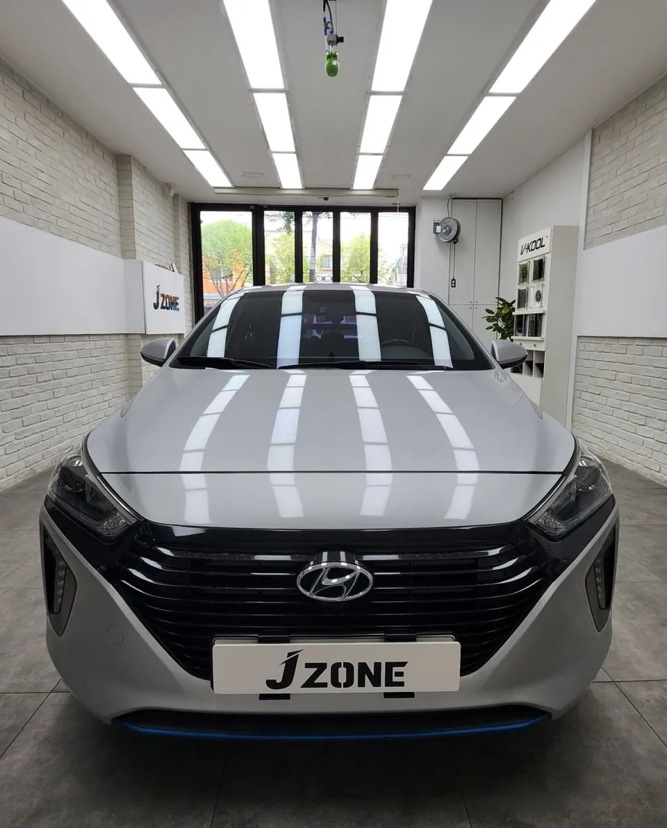 Hyundai IONIQのPPF施工事例|費用目安と仕上がり 施工写真 2-1