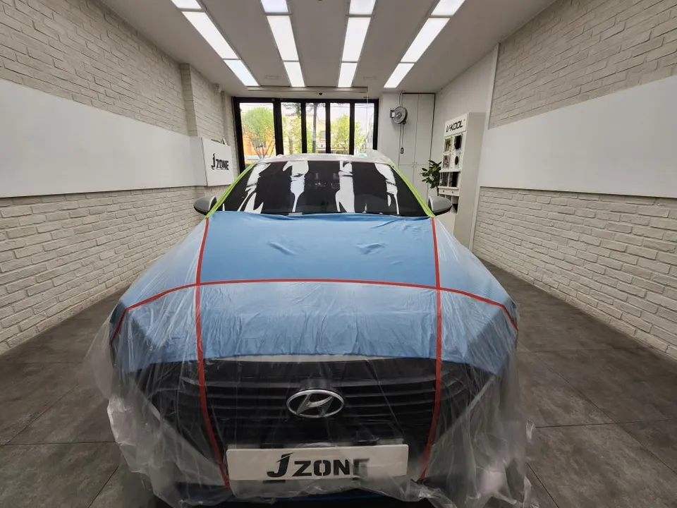Hyundai IONIQのPPF施工事例|費用目安と仕上がり 施工写真 3-2