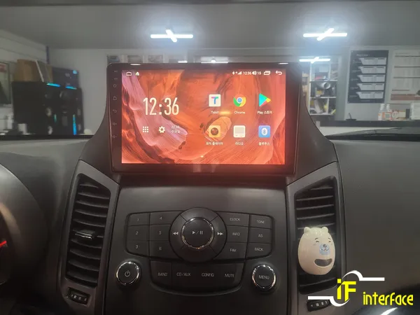 ChevroletのAndroid Auto・CarPlay取付事例 写真