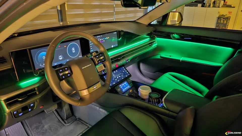 Hyundai Grandeur GN7 ambient lighting - Hyundai Grandeur GN7 Ambient Lighting Review: Cost & Results photo 3