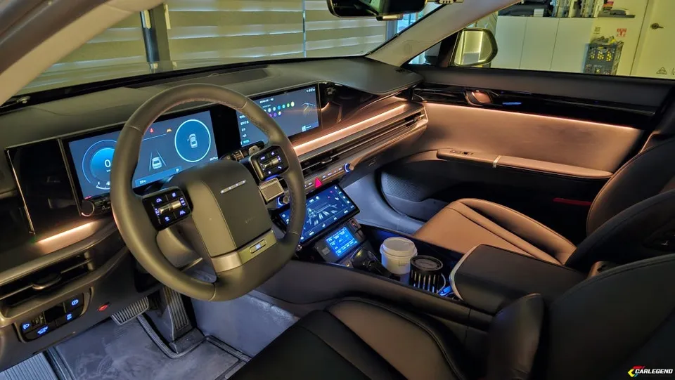 Hyundai Grandeur GN7 ambient lighting - Hyundai Grandeur GN7 Ambient Lighting Review: Cost & Results photo 4