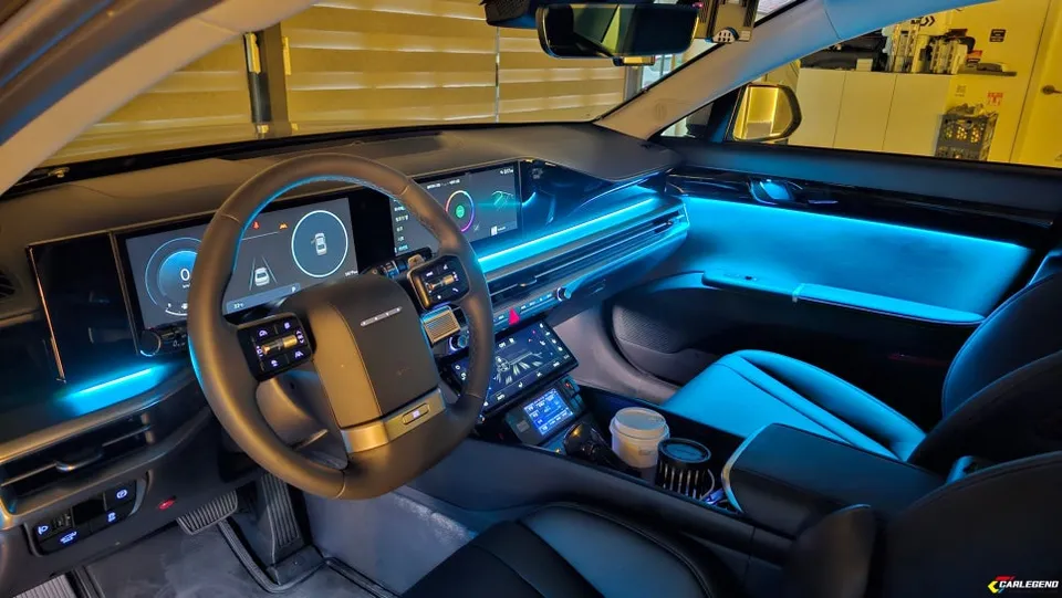 Hyundai Grandeur GN7 ambient lighting - Hyundai Grandeur GN7 Ambient Lighting Review: Cost & Results photo 5