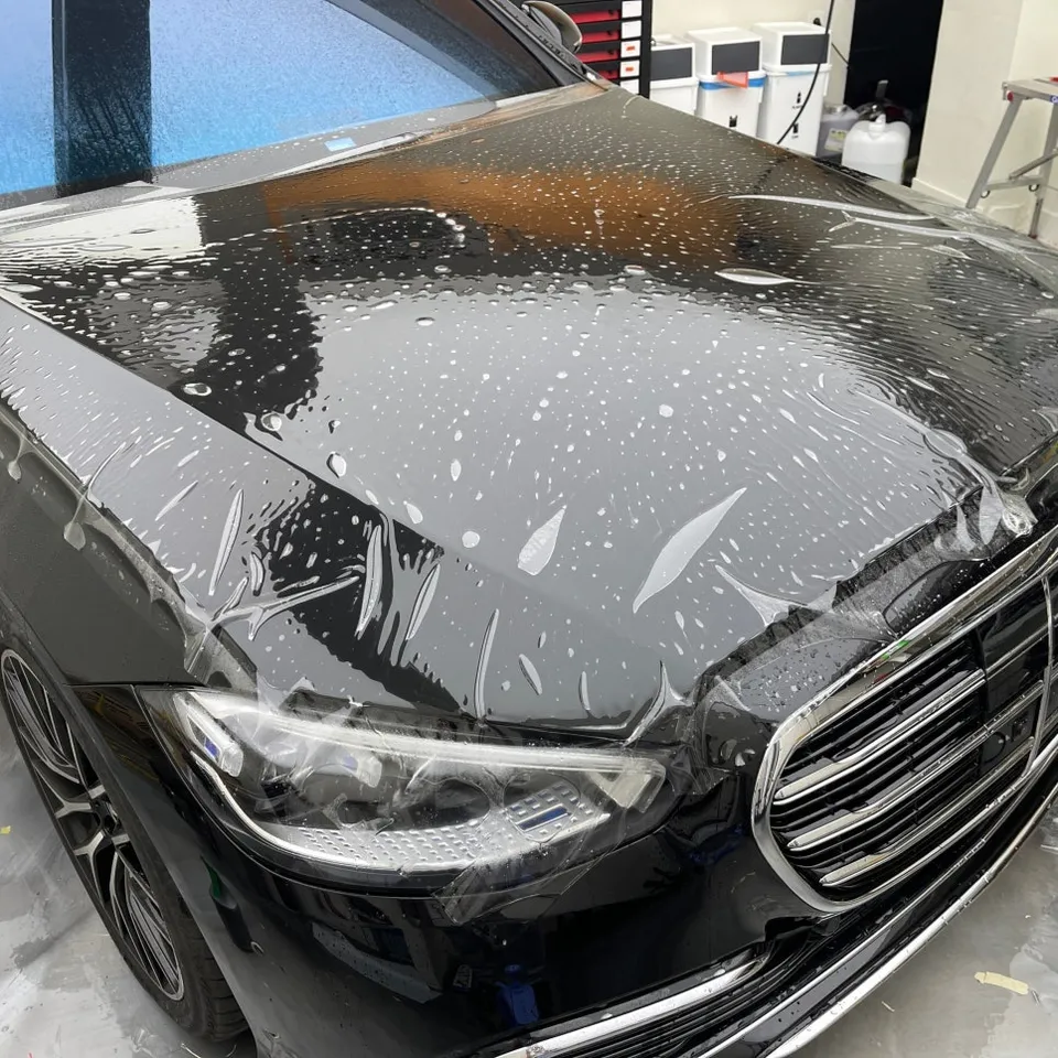 Mercedes-Benz S-ClassのPPF施工事例|費用目安・仕上がり 施工写真 1-3