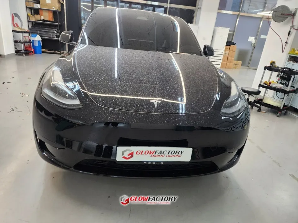 Tesla Model Y Ambient Lighting Upgrade Review