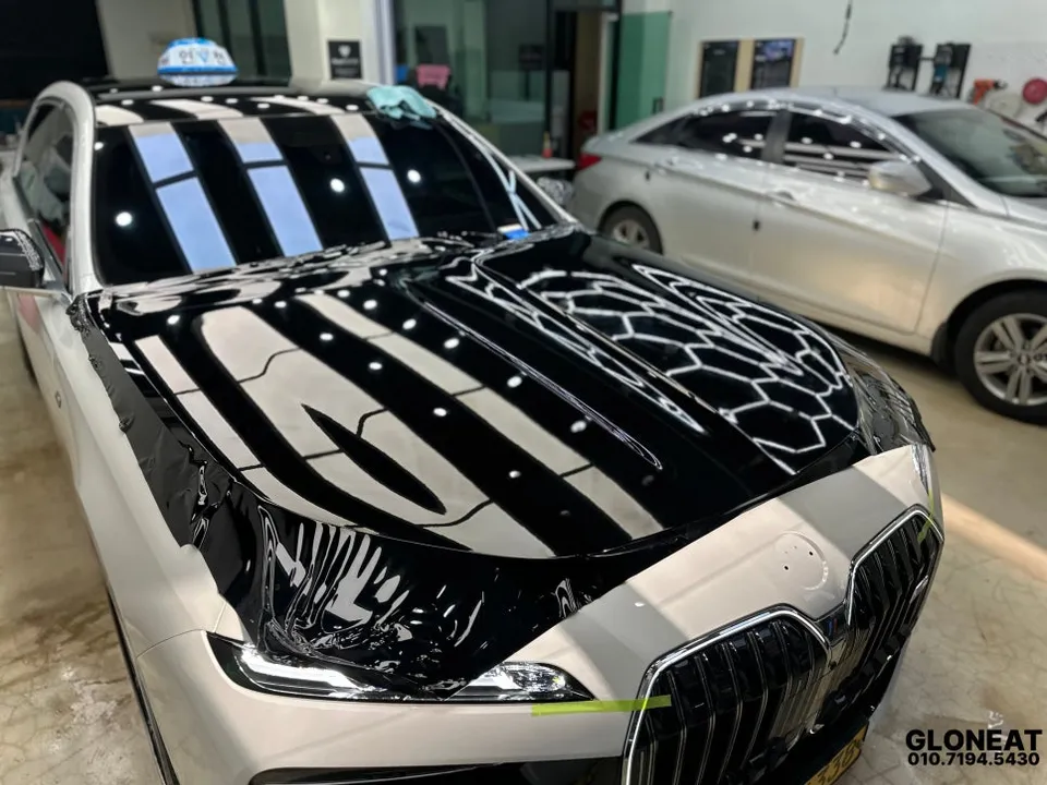 BMW i7 PPF施工事例｜費用目安と仕上がり 施工写真 1-3