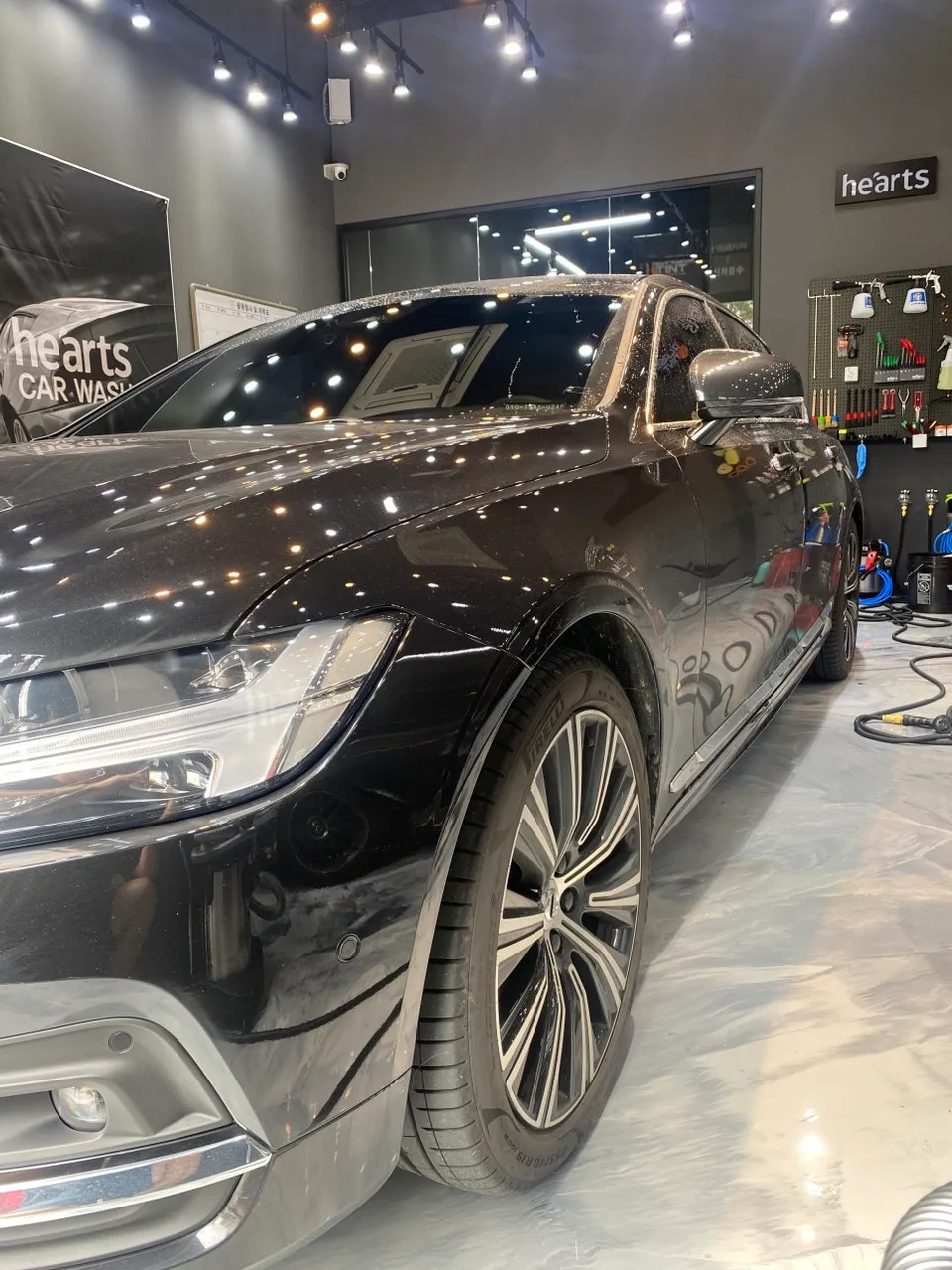 Volvo S90のPPF施工事例 施工写真 3