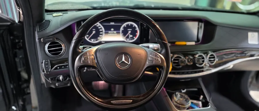 Mercedes-Benz S-Class W222 steering wheel - Mercedes-Benz S-Class W222 Steering Wheel Customization Review photo 3