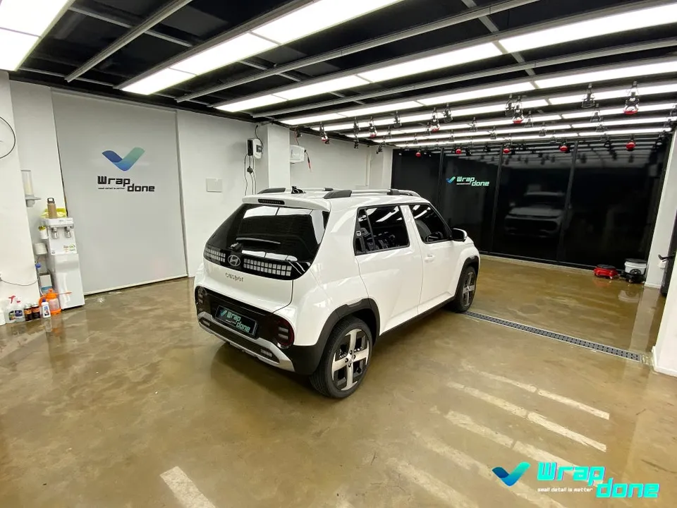 Hyundai Casper Electric vinyl wrap - Hyundai Casper Electric Vinyl Wrap Review: Cost & Results photo 3