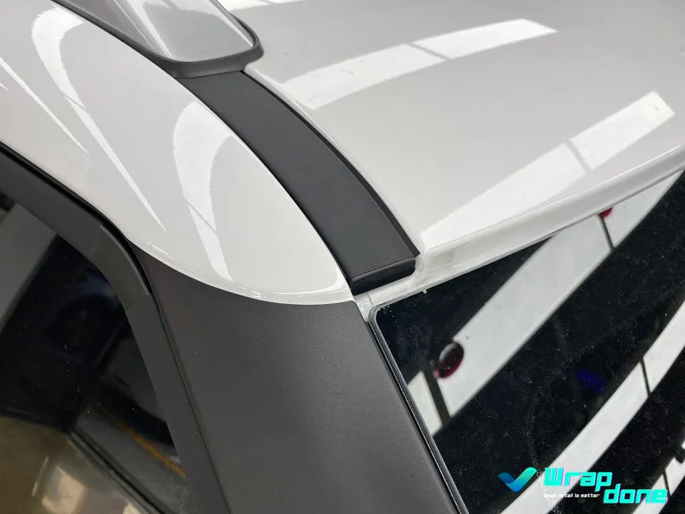 Hyundai Casper Electricのカーラッピング事例 施工写真 3-2