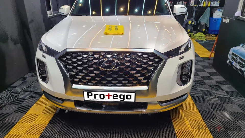 Hyundai Palisade PPF施工事例|費用目安と仕上がり 施工写真 2-1