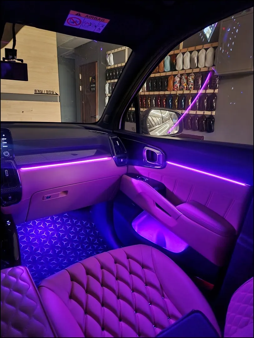 Kia Sorento MQ4 ambient lighting - Kia Sorento MQ4 Ambient Lighting Review — Enhanced Interior Mood photo 4