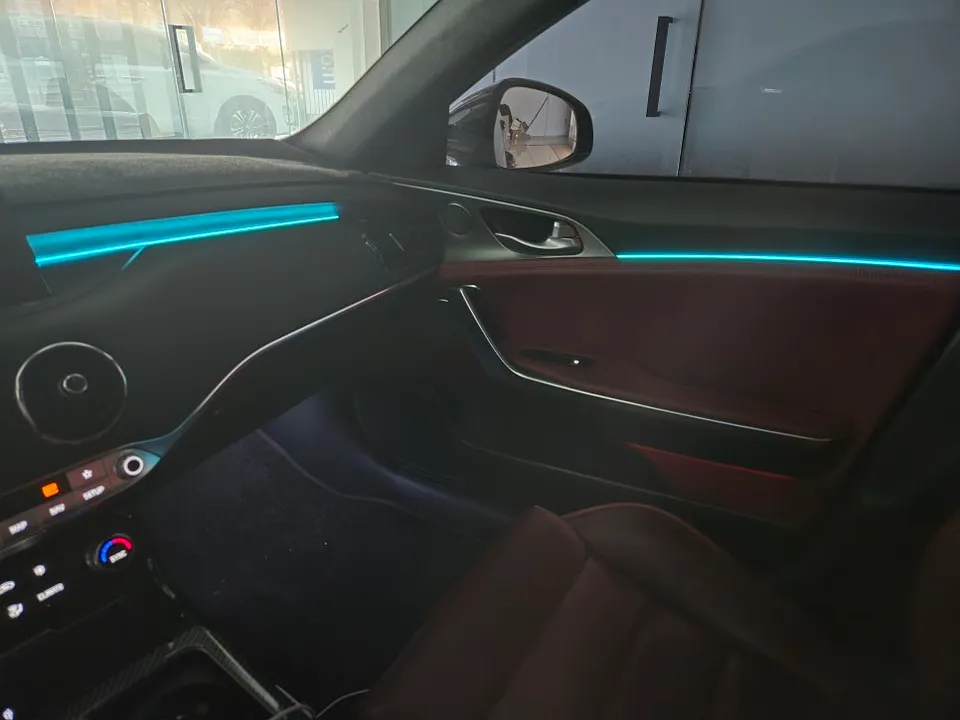 Kia Stinger Ambient Lighting Review: Seamless Integration After