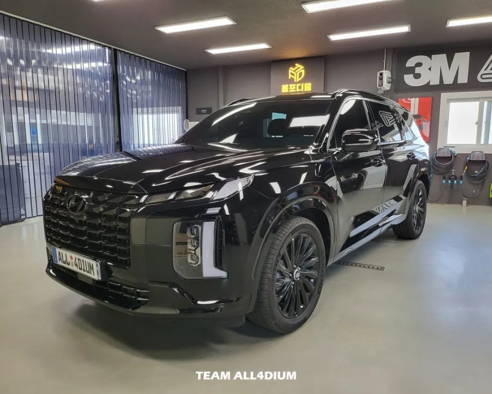 Hyundai Palisade vinyl wrap - Hyundai Palisade Vinyl Wrap Review: Black Edition Look photo 2