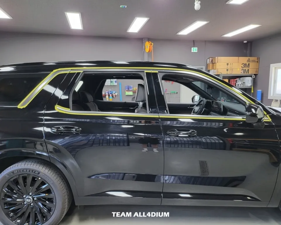 Hyundai Palisade Vinyl Wrap Review: Black Edition Look photo 11