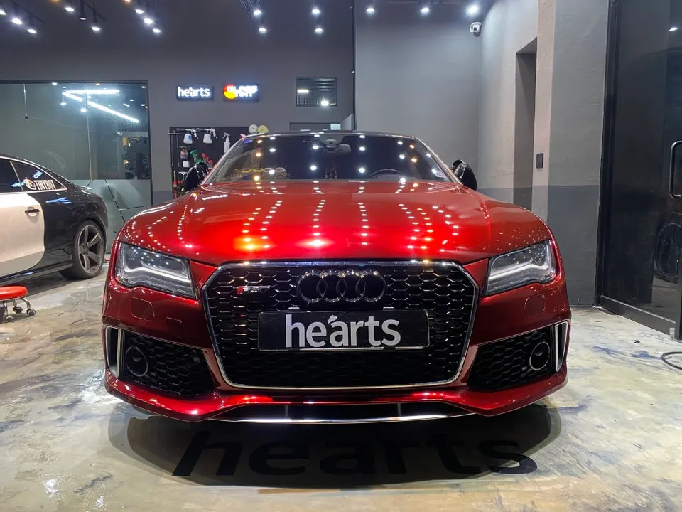 Audi A7 カーラッピング事例|費用目安・仕上がり 施工写真 2-3