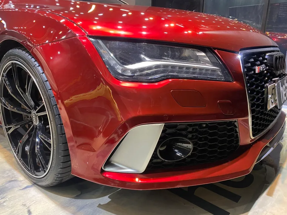 Audi A7 カーラッピング事例|費用目安・仕上がり 施工写真 3-3