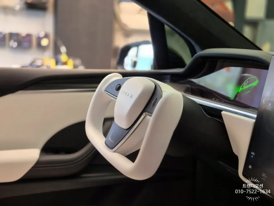 Tesla Model X steering wheel - Tesla Model X Steering Wheel Customization Review photo 5