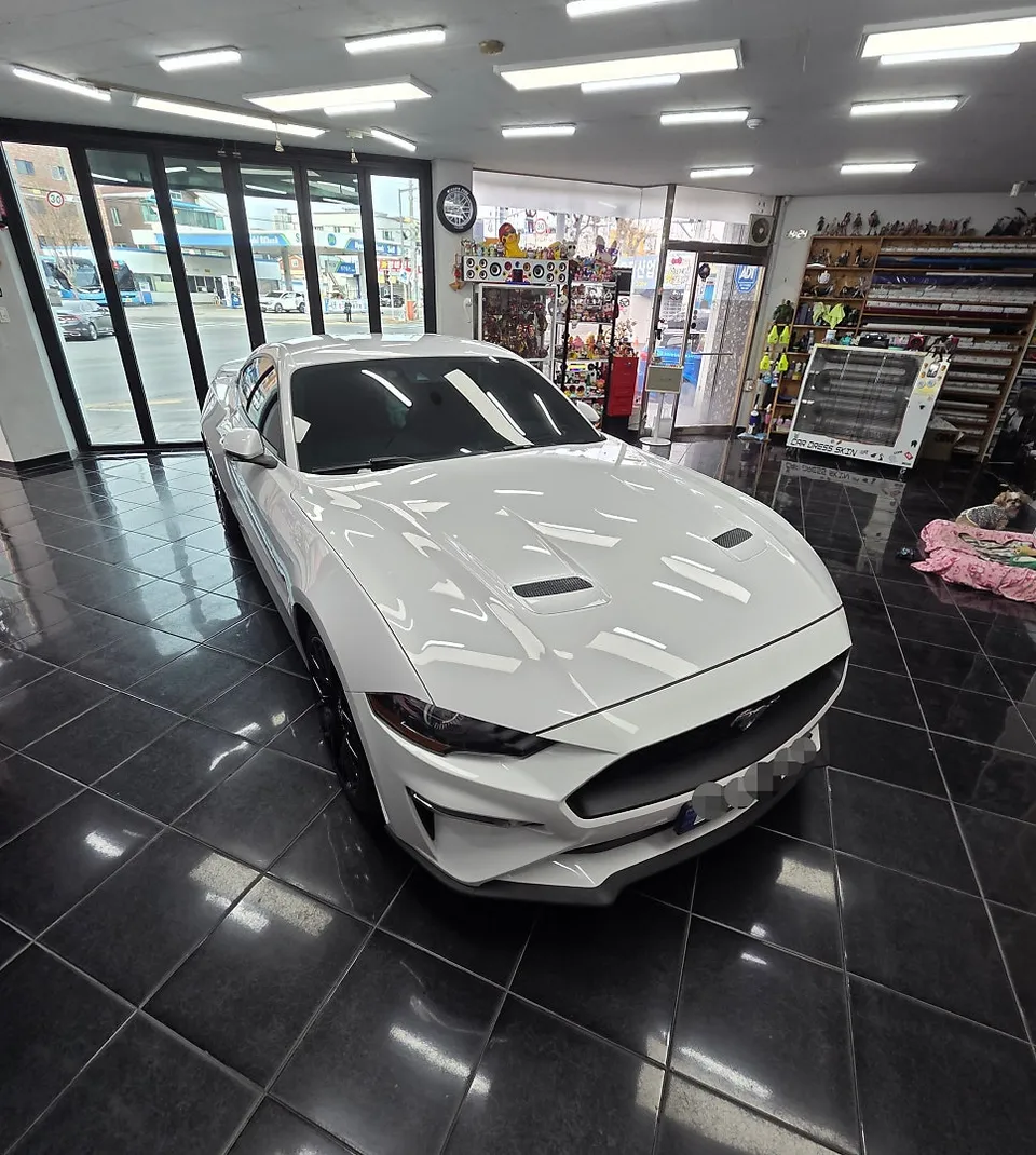 Ford Mustangのカーラッピング事例｜費用目安・仕上がり 施工写真 1-1