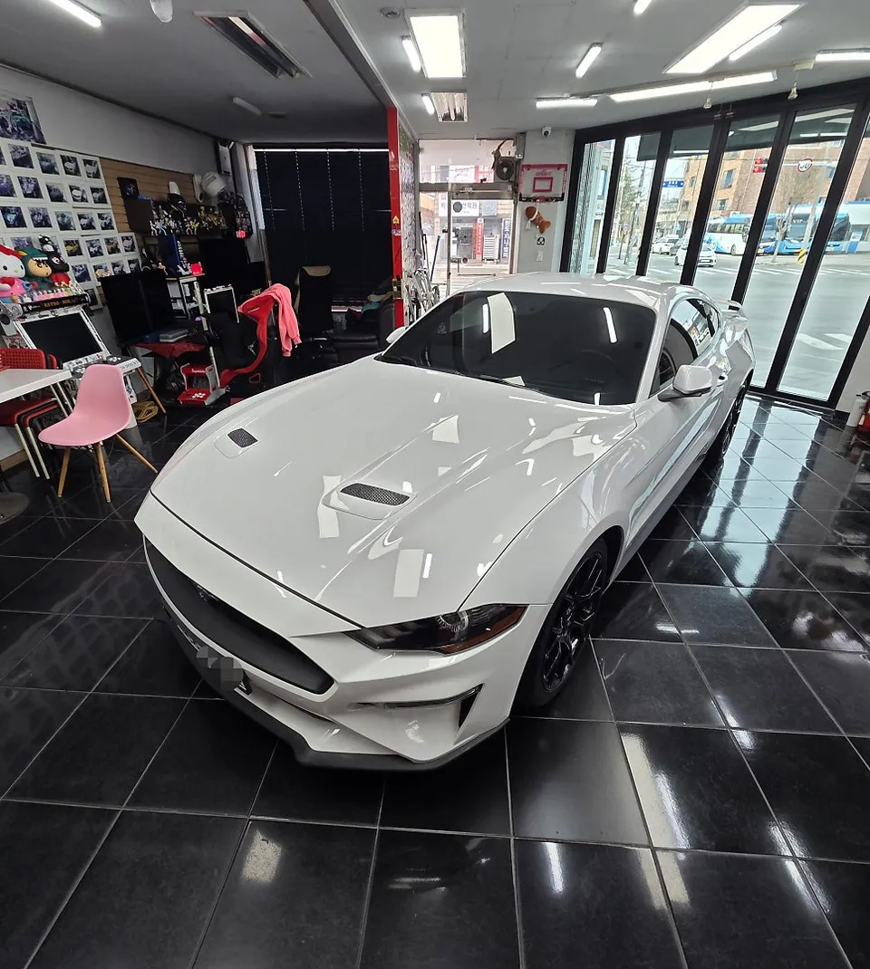 Ford Mustangのカーラッピング事例｜費用目安・仕上がり 施工写真 3-1