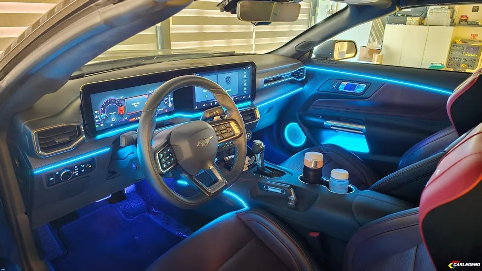Ford Mustang 7th Gen Ambient Lighting Review — Enhanced Interior photo 4