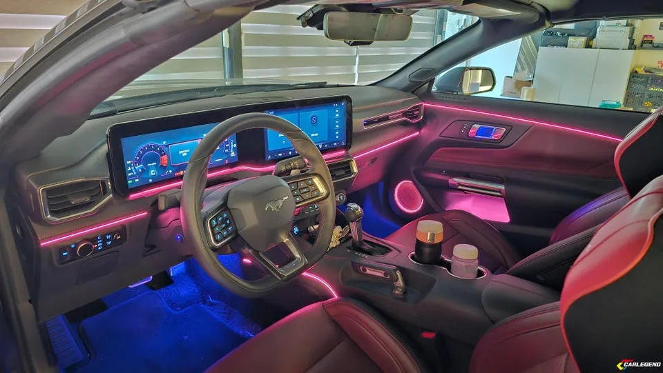 Ford Mustang 7th Gen ambient lighting - Ford Mustang 7th Gen Ambient Lighting Review — Enhanced Interior photo 5