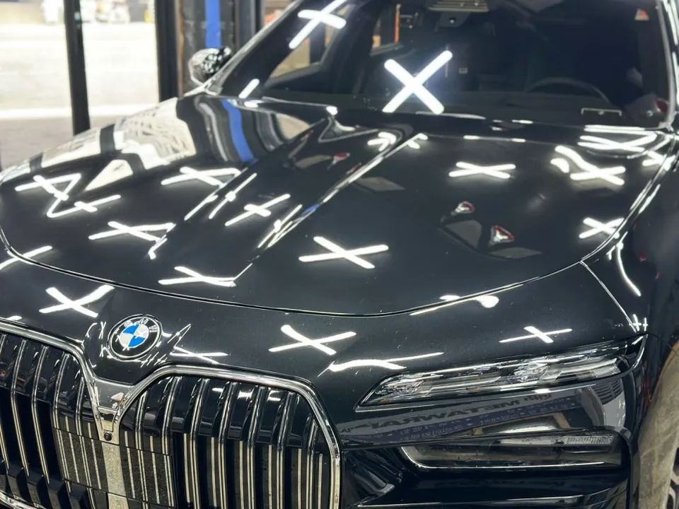 BMW 7 Series PPF施工事例|韓国でのデュオトーン施工 施工写真 2-1