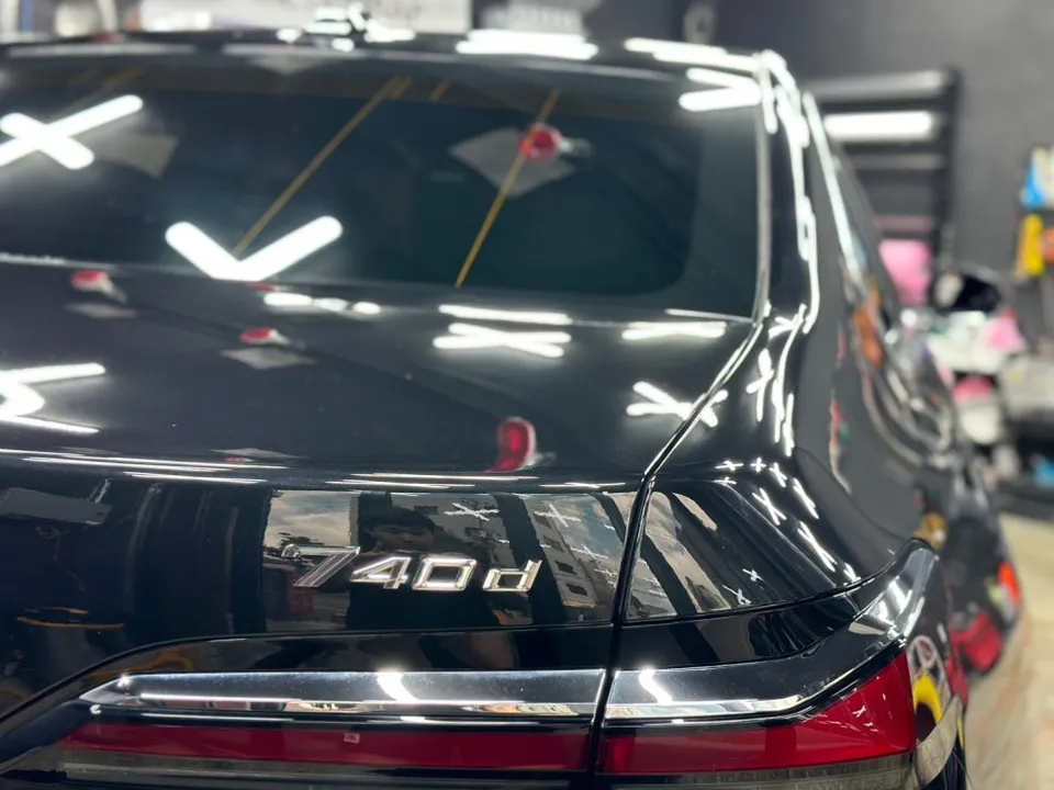 BMW 7 Series PPF施工事例|韓国でのデュオトーン施工 施工写真 1-3