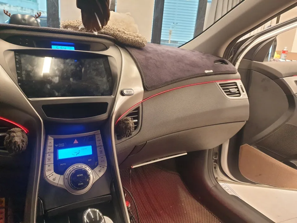 Hyundai Elantra MDのAndroid Auto・CarPlay取付事例 施工写真 4-2