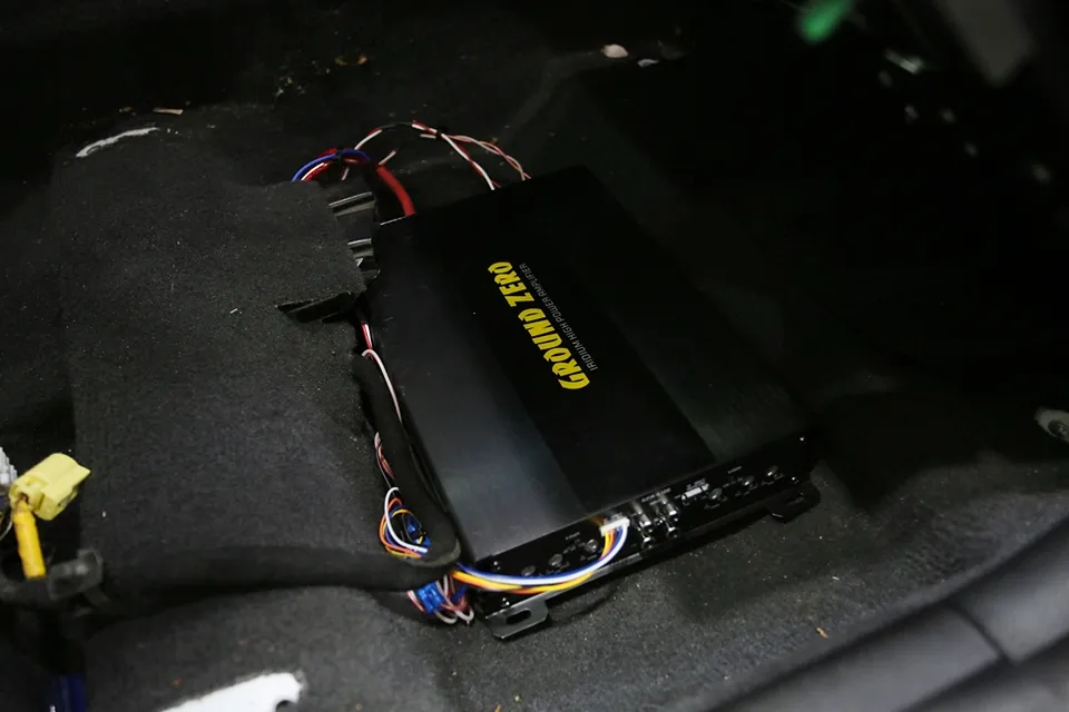 Hyundai Sonataのカーオーディオ施工事例 施工写真 6