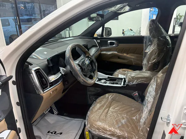 Kia Sorento Hybridのカーフィルム施工事例｜費用目安・仕上がり 施工写真 1-1
