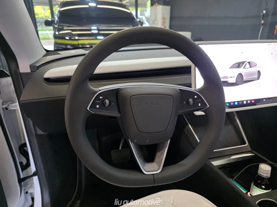 Tesla Model Y steering wheel - Tesla Model Y Steering Wheel Customization Review photo 3